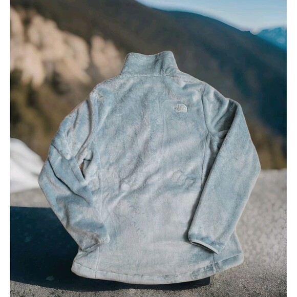 NWT The North Face Osito Ultra Soft Fleece Full Zip Jacket, MUTED PINE, XXL - Picture 7 of 10